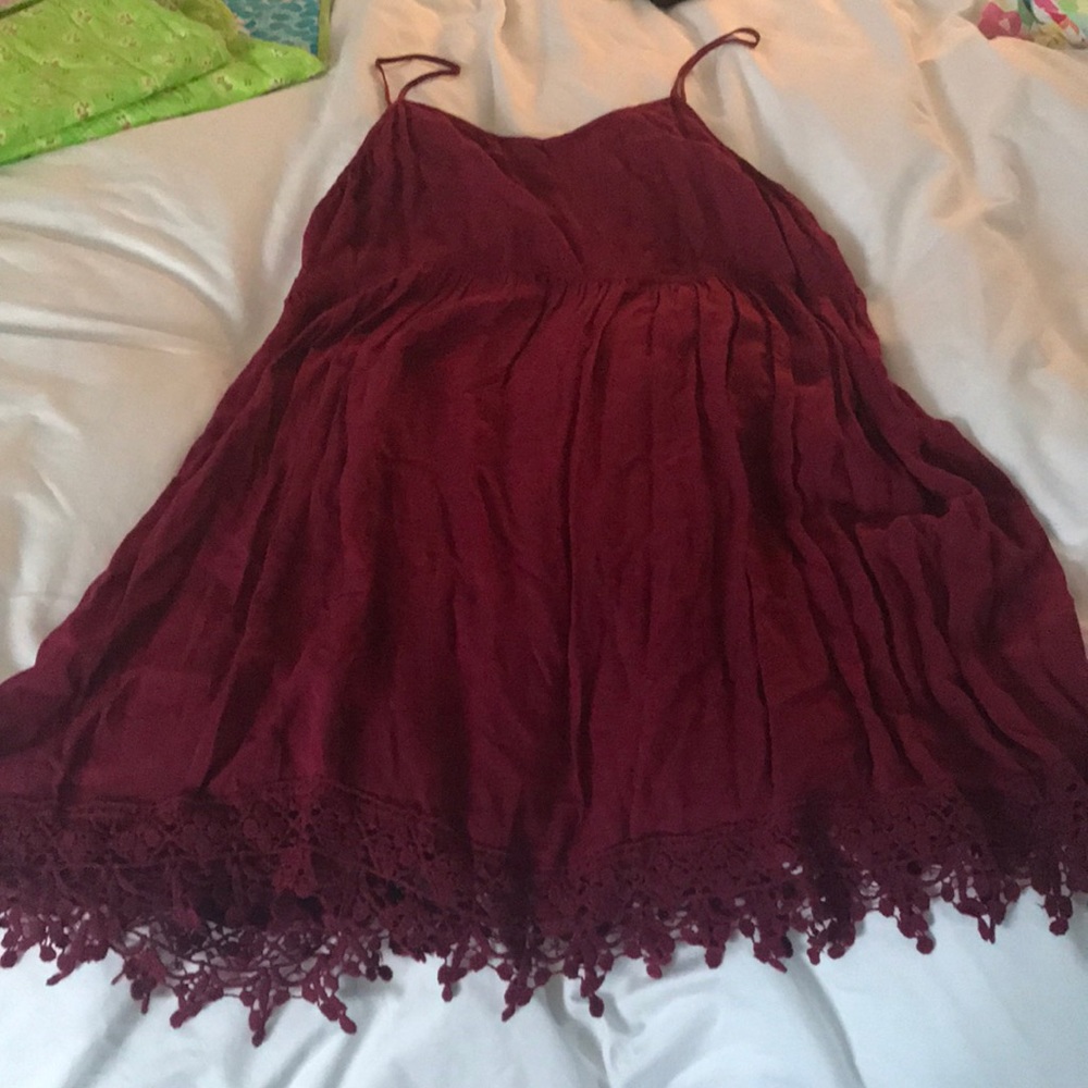 LF garnet dress